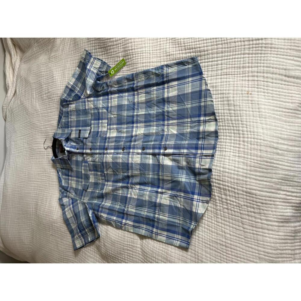 Wrangler Regular Fit Short Sleeve Button Down Shirt‎ Men's L